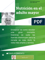 Alimentación en Adulto Mayor