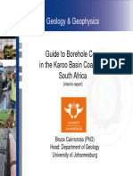 Guide To Borehole Core in The Karoo Basin Coalfields South Africa