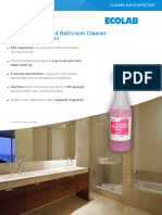 73 Disinfecting Acid BR Cleaner Sell Sheet PDF