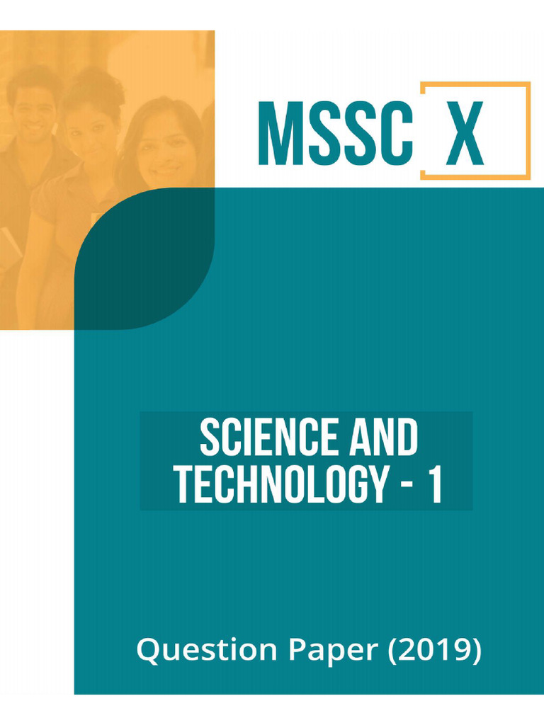 MSSC 10th Science and Technology In1 PDF