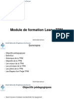 Module de Formation Lean: TPM: AISSA Abderrahmen