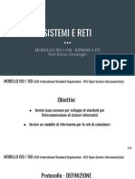 Lezione Ripasso ISO - OSI 4 ITI SISTEMI E RETI