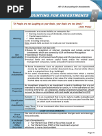 E-Books - AS 13 Accounting For Investments