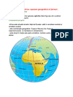 Africa - Așezare Geografică Si Țărmuri