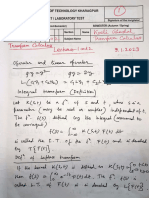 Transform Calculus 