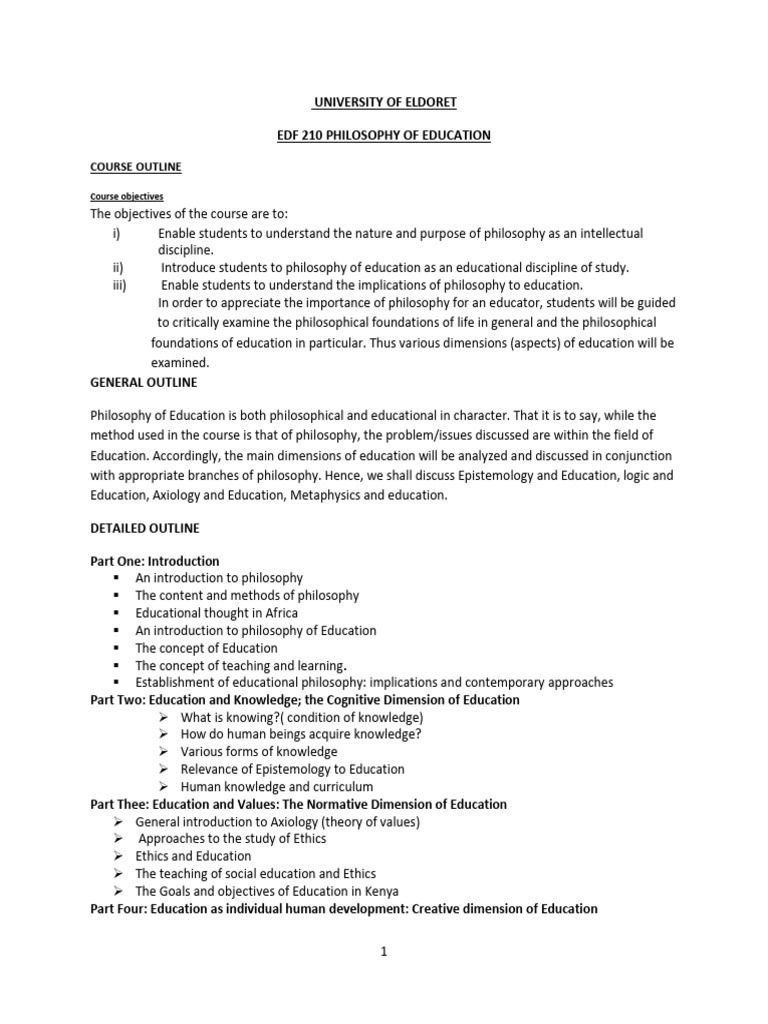 Philosophy of education autosaved 1 2 1 download free pdf