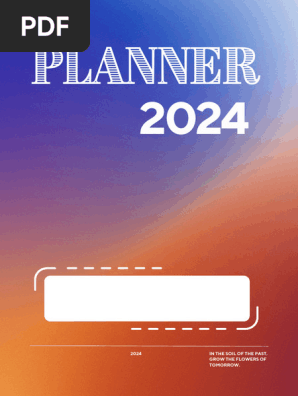 Free Digital Planner 2024