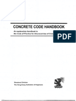 An Explanatory Handbook To Code of Practice For Structural Use of Concrete 2004