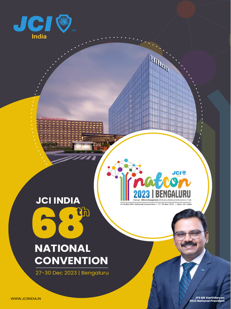 68th Natcon Brochure 2 PDF Bangalore Hotel