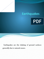 Earthquakes