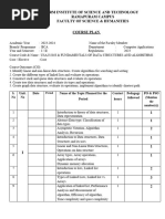 DS-Course Plan