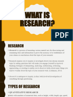 What Is Research 2