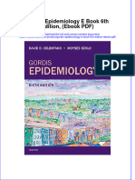 How To Download Gordis Epidemiology E Book 6Th Edition Ebook PDF Ebook PDF Docx Kindle Full Chapter