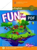 Fun For Starters Students Book 2017 4th