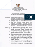 PERDA NOMO5 5 TAHUN 2021 TENTANG PENYELENGGARAAN PERHUBUNGAN