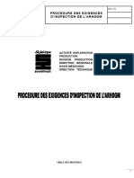 Procedure Des Exigences D'inspection de L'arhdgm