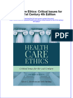 How To Download Health Care Ethics Critical Issues For The 21St Century 4Th Edition Ebook PDF Docx Kindle Full Chapter
