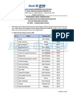 31 Pengumuman Interview Awal Ts & Cs Pontianak