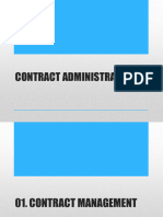 Contract Administration in Construction