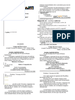 ANÁLISE TEXTUAL Carta de Reclamação e Solicitação