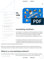 Core Banking Solutions CBS) - Meaning, Types, Benefits & Trends