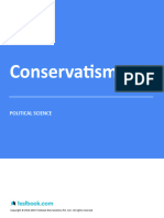 Conservatism - Study Notes