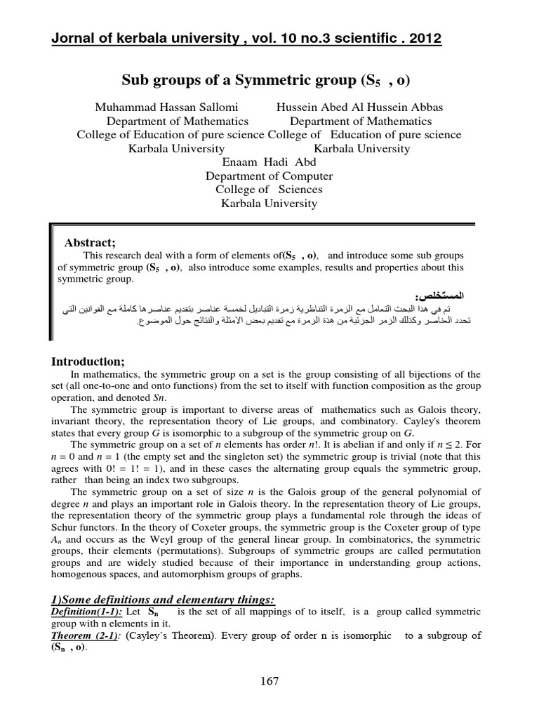 Subgroups of s5 pdf group mathematics mathematical analysis