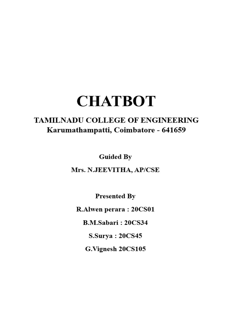 Chatbot Pdf