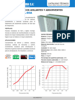 AI08171 AI08178 AI08188 AI08199 TEC ACUSTIMODUL Paneles Acusticos