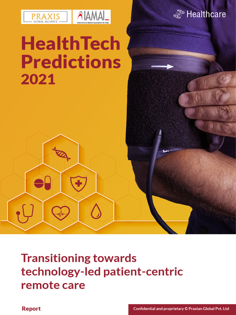 Praxis and iamai report healthtech predictions 2021 report 3 download