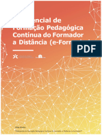 Referencial de Formacao Pedagogica Continua Do Formador A Distancia (E-Formador)