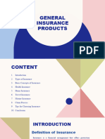 Div. C - Group 15 - General Insurance Products