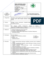 SOP Pemberian Anestesi Lokal 2016