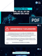 Sesión STA Extraordinaria 4 de Enero