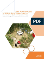 INAIL - Linee Guida SNPA - 15 - 2018 - Progettazione Del Monitoraggio Di Vapori Nei Siti Contaminati