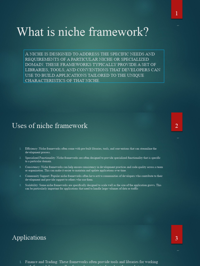 Niche Framework | PDF | Internet Of Things | Computing