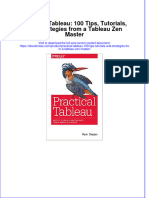 How To Download Practical Tableau 100 Tips Tutorials and Strategies From A Tableau Zen Master Ebook PDF Docx Kindle Full Chapter