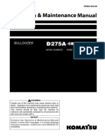 Operation & Maintenance Manual - KOMATSU D275A-5R