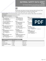 MSDS 1060 DP Adhesive, Surfacing Compounds Terramix Range 2014