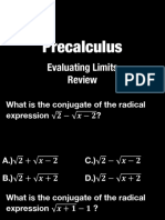 Precalculus FourCorners 09mar2020