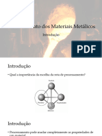 (Processamento Dos Materiais Metálicos) - Aula 1