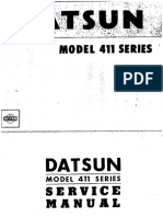 Service Manual Datsun Model 411 Series