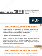 EE 18 Electrical System and Illumination Design