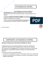 Componente - Actividades de Control