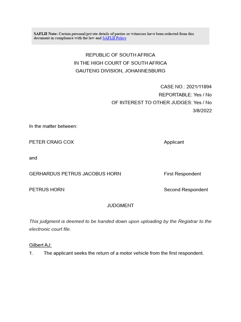 Document in Compliance With The Law and PDF Lease Repossession