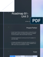 Roadmap B1 - Unit 3