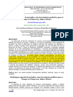 Araes Potenciales de Incendios