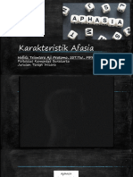 Materi 2 Karakteristik Afasia - 2024