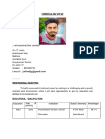 Curriculum Vitae: Professional Objective