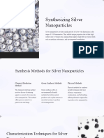 Synthesizing Silver Nanoparticles